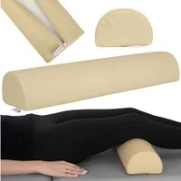 Habys Massageliege Halbrolle Knierolle Lagerungsrolle für Therapieliege 60x15x10cm Yoga