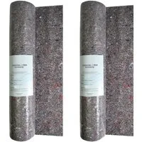 HELO24 Malervlies Abdeckvlies Schutzvlies Vlies 280g/m² 2x25m, (2-St)