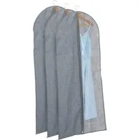 relaxdays Kleidersack 3er Set 135 x 58 cm