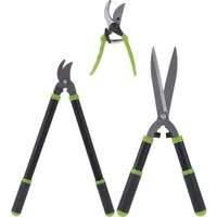 Progarden Gartenpflege-Set Gartenschere, 3er-Set