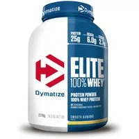 Dymatize Whey Protein Pulver Shake Elite 100% Isolat Smooth Banana 2170 g Pulver, 2170 g