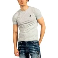 PHILIPP PLEIN T-Shirt Herren Slim FIt Totenkopf-Logo Shirt verpackt in einer box mit Python-Optik-Druck