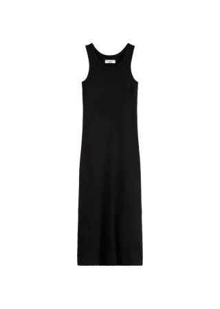 Marc OPolo DENIM - Ärmelloses Strickkleid relaxed Black - Gr. - XL