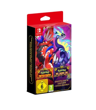 Pokémon Karmesin & Purpur (Doppelpack-Edition) - [für Nintendo Switch] inkl. Steelbook