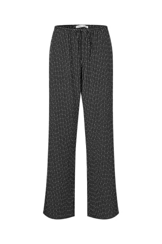 samsøe & samsøe - Stoffhose schwarz - Gr. - M