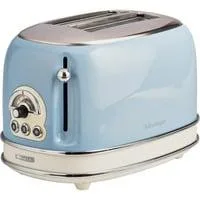 Vintage Toaster 155 hellblau, 810 Watt, für 2 Scheiben Toast