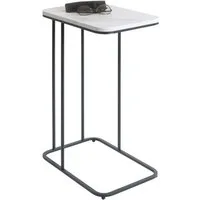 HAKU Beistelltisch Sofatisch, Wohnzimmertisch (1-St), rechteckig - aus Metall Anthrazit B/T/H 45/30/67 cm