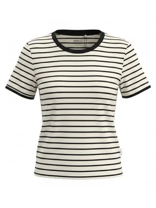 MANGO - T-SHIRT BICO - Gr. - L
