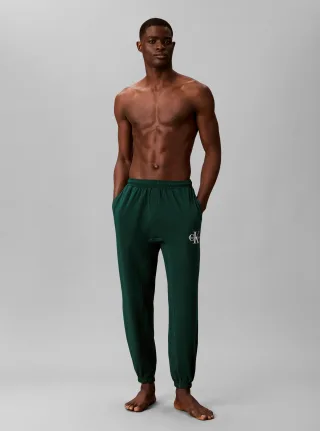 MONOGRAM SLEEP JOGGER PANT Kings Emerald Green - Gr. - S