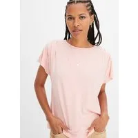 bonprix T-Shirt Oversize-Passform, Kurzarm, mit Raffung an der Schulter