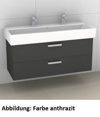 Artiqua 414 Waschtischunterschrank für Memento 5133C4,Eiche Ribbeck quer NB, 414-WU2L-V19-7187-444 414-WU2L-V19-7187-444