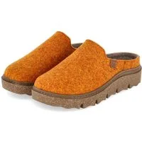 Josef Seibel Josef Seibel Pantoffeln 53001TE257/840 Damen Filz orange Pantolette