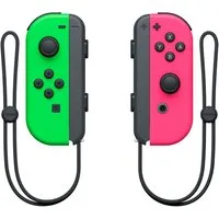 Nintendo Joy Con 2er Set, neon-grün/neon-pink Switch-Controller (Set, 2 St., Für doppelten Spielspaß)