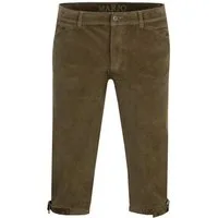 MarJo Trachtenlederhose Trachtenhose Herren - CONNER KB - olivbraun