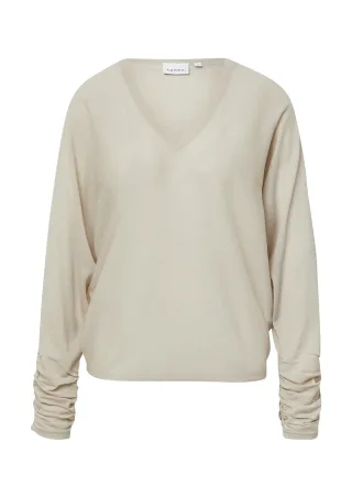 comma - Strickpullover beige - Gr. - S
