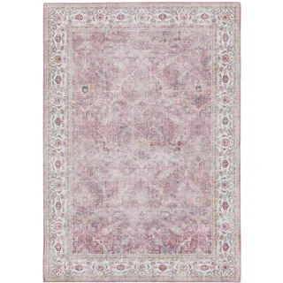 Kunstloft Teppich, Pink, Textil, Orientalisch, Rechteckig, 120x1 cm, Gots, waschbar, Teppiche & Böden, Teppiche