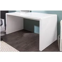 riess-ambiente Schreibtisch FAST TRADE 120cm weiß, Arbeitszimmer · Hochglanz · Modern Design · Home Office