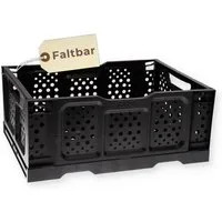 GarPet Klappbox Klappbox faltbar stabil Aufbewahrungsbox Einkaufskorb faltbar Box