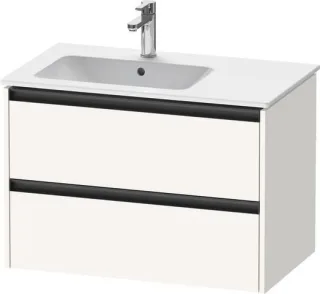 Duravit Ketho.2 Waschtischunterbau wandhängend Weiß Supermatt 810x480x549 mm - K25267084840000 K25267084840000