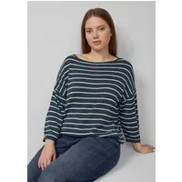 QS 3/4 Arm-Pullover Strickpullover Leichter Strickpullover aus Viskosemix