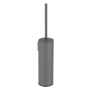 Herzbach Deep Grey Toilettenbürstengarnitur 23.810000.1.06 grau matt, Wandmontage