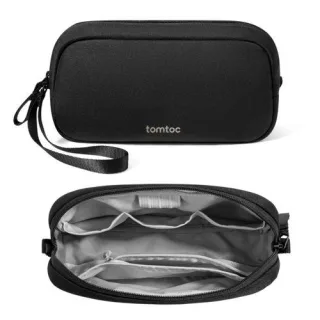 tomtoc Light-T12 Essential Tech Organizer black