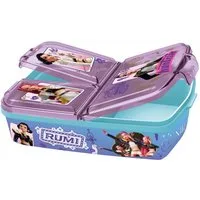 K-Pop Demon Hunters Lunchbox K-pop Demon Hunters Hunter X Mehrfach-Fach Lunchbox, Sandwich-Box, Kunststoff, (1-tlg)