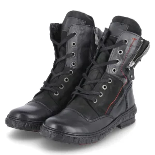 Krisbut Winterboots - Gr. 36 - Schwarz - Glattleder