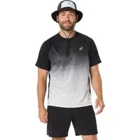 Asics Laufshirt ROAD FADE SS TOP Kurzarm, für Erwachsene, mit Grafik-Print, mit Mesh-Einsätzen