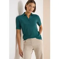 CECIL Poloshirt aus reiner Baumwolle