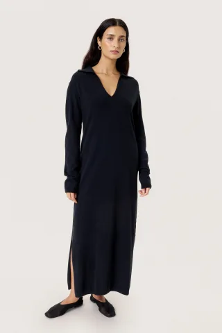 Kleid SLSpina Gerade Passform black