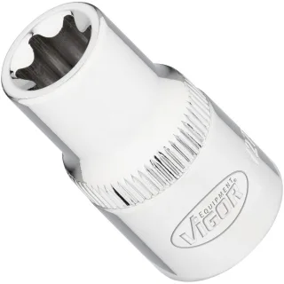 VIGOR T Steckschlüsseleinsatz - 1/2 Zoll (12,5 mm) Vierkant - V2733N