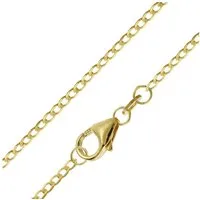 trendor Panzerkette Panzerkette für Anhänger Gold 333/8K Collierkette 1,6 mm