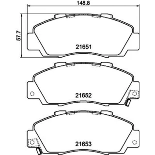 Hella Bremsbel?ge vorne Honda Rover