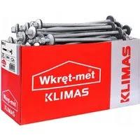Klimas Bohrschraube Selbstbohrschrauben mit EPDM Dichtung für Stahluntergründe bis 6 mm