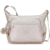 KIPLING Schultertasche GABBIE, mittelgroß, Metallic Glow, leicht, wasserabweisend