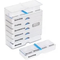 Remedic Pillendose Medikamentendispenser/ Tablettenbox / Pillendose für 7 Tage