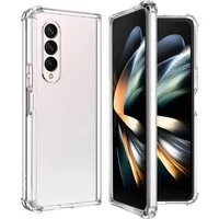 MSM Handyhülle Hülle für Samsung Galaxy Z Fold 4 Silikon Schutz TPU Tasche Klar Slim