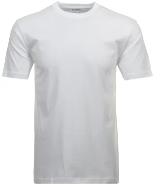 RAGMAN - LONG & TALL RAGMAN Doppelpack - 2 T-Shirts mit Rundhal-Ausschnitt weiss