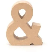 Glorex Dachpappe Glorex Papp-Zeichen & 17,5 x 5,5 cm