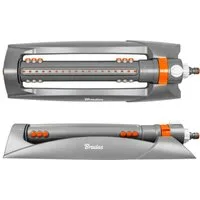 Bradas Flächenregner Rasensprenger mit Schlitten 375qm Viereckregner Sprinkler Regner