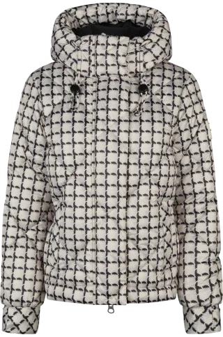 Steppjacke mit Kapuze