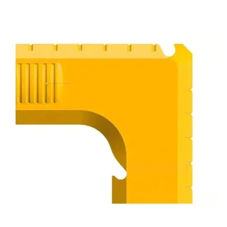 Table Saw Dust Collection Adapter Compatible with DWE7485 High-Performance Polymer Compact Design On Installation Enhanc