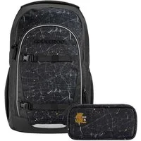 coocazoo Schulranzen Schulrucksack EVERY Urban Metro 2-teilig (2-teilig), ergonomisch, rückenschonend, Leichtgewicht