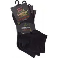 Riese Strümpfe Basicsocken Kurzschaftsocke BAMBUS (Spar-Pack, 3-Paar, 3 Paare) aus Bambus Viskose