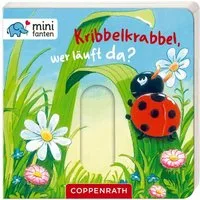 COPPENRATH DIE SPIEGELBURG Zeichenalbum Mini-Pappe mit Schiebern: Kribbelkrabbel, wer läuft da?