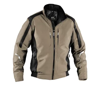 KÜBLER Wetterblouson sandbraun/schwarz S - 1367 5229-2599-S