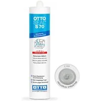 OTTO-Chemie Silikon Ottoseal S70 Premium-Naturstein-Silikon 310ml, gebrauchsfertig, neutral vernetzend
