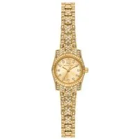 MICHAEL KORS Quarzuhr MICRO PETITE LEXINGTON MK4980, Armbanduhr, Damenuhr, Edelstahlarmband, analog, Glassteine