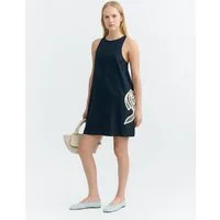 Thinking Mu Sommerkleid Fish Patsch Aniela Dress